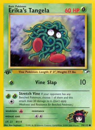Erika's Tangela 079 - 1st Edition - Common