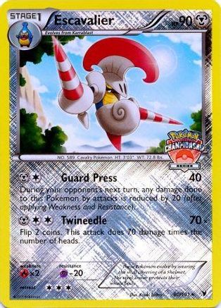 Escavalier - 80/101 (Championship Series)/101 - Reverse Holofoil - Promo