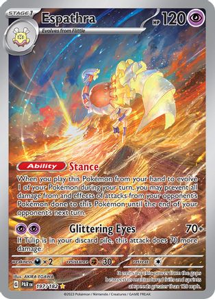 Espathra 197/182 - Holofoil - Illustration Rare