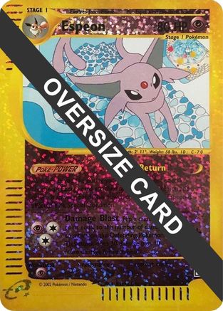 Espeon - 6/12 (Box Topper)/12 - Reverse Holofoil - Promo