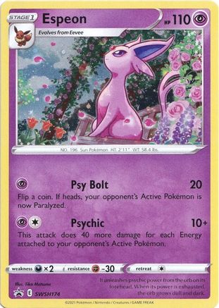 Espeon SWSH174 - Holofoil - Promo