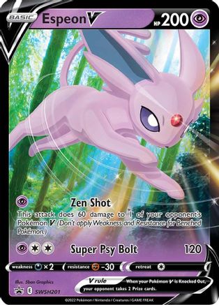 Espeon V SWSH201 - Holofoil - Promo