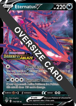 Eternatus V - 116/189/189 - Holofoil - Promo