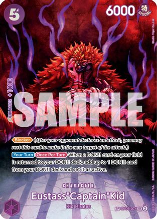 Eustass"Captain"Kid (SP) (OP05-074) - Super Rare