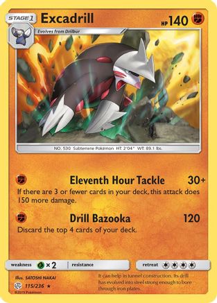 Excadrill - Holofoil - Holo Rare