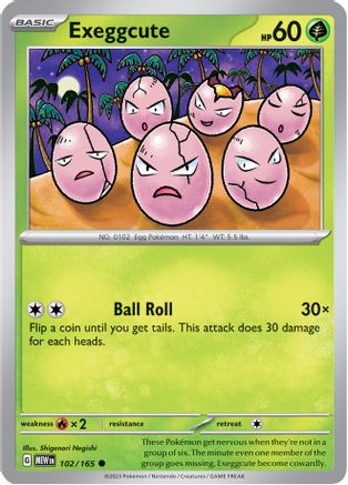 Exeggcute 102 - Common