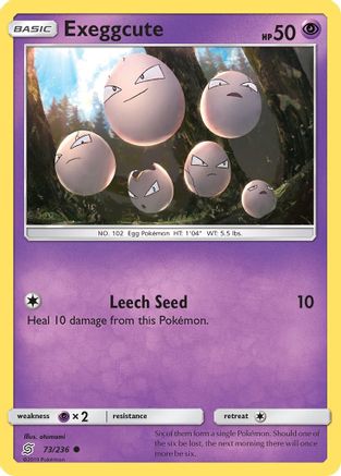 Exeggcute 073 - Common