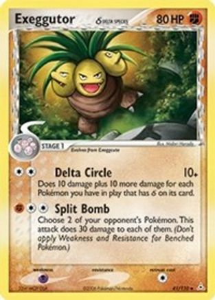 Exeggutor (Delta Species) - Reverse Holofoil - Uncommon