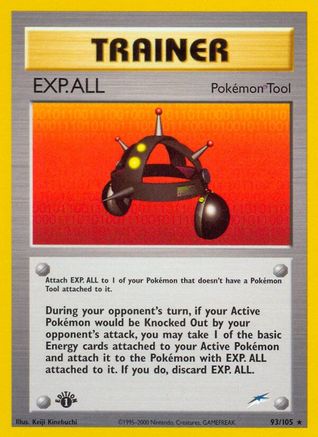 EXP.ALL/105 - 1st Edition - Rare