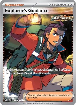 Explorer's Guidance 200/162 - Holofoil - Ultra Rare