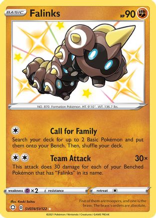 Falinks SV074 - Holofoil - Shiny Holo Rare