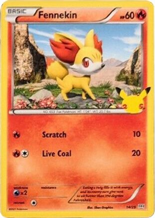Fennekin 014/25 - Promo