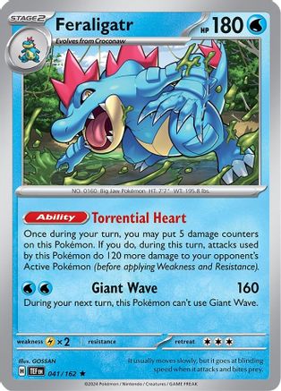 Feraligatr 041/162  - Rare