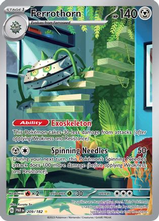 Ferrothorn 209/182 - Holofoil - Illustration Rare