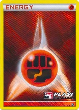 Fighting Energy (Play! Pokemon) 110/114 - Holofoil - Promo
