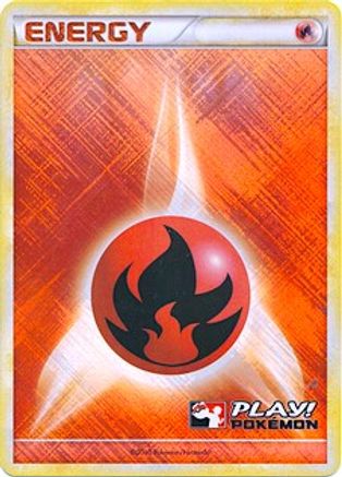 Fire Energy (2010 Play! Pokemon) - Holofoil - Promo