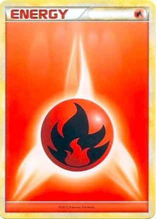 Fire Energy (2010 Unnumbered HGSS Style Non-Holo) - Promo