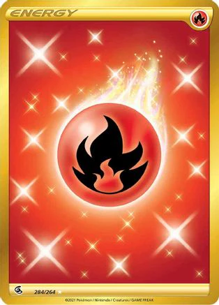 Fire Energy (Secret) 284 - Holofoil - Secret Rare