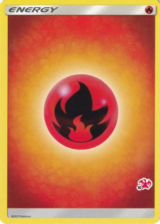 Fire Energy (#10 Charizard Stamped)  - Promo