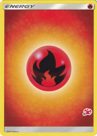 Fire Energy (#19 Charizard Stamped)  - Promo