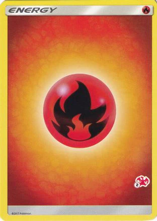 Fire Energy (#2 Charizard Stamped)  - Promo