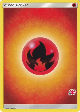 Fire Energy (#20 Charizard Stamped)  - Promo