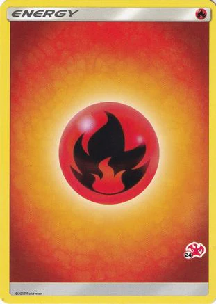 Fire Energy (#24 Charizard Stamped)  - Promo