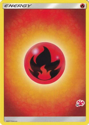 Fire Energy (#32 Charizard Stamped)  - Promo