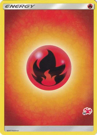 Fire Energy (#35 Charizard Stamped)  - Promo