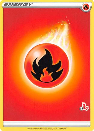 Fire Energy (#24 Cinderace Stamped)  - Promo