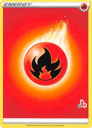 Fire Energy (#38 Cinderace Stamped)  - Promo
