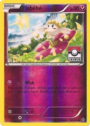 Flabebe (Pokemon League) 101/162 - Reverse Holofoil - Promo