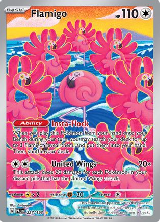 Flamigo 227/193 - Holofoil - Illustration Rare