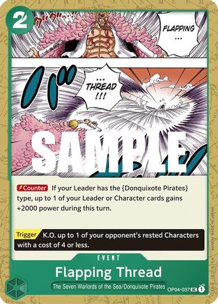 Flapping Thread (OP04-037) - Uncommon