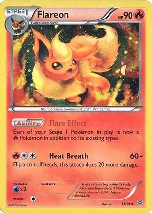 Flareon (Cosmos Holo) 013/98 - Holofoil - Promo