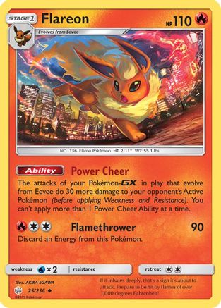 Flareon 025 - Uncommon