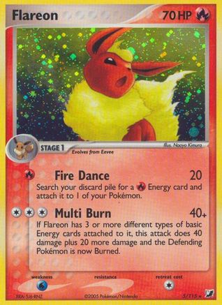 Flareon - Reverse Holofoil - Holo Rare