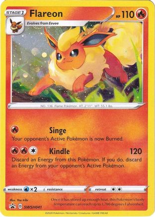 Flareon SWSH041 - Holofoil - Promo