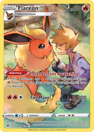 Flareon TG01 - Holofoil - Ultra Rare