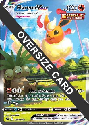 Flareon VMAX - SWSH180 - Holofoil - Promo