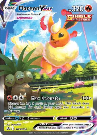 Flareon VMAX SWSH180 - Holofoil - Promo