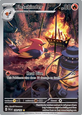 Fletchinder 199/193 - Holofoil - Illustration Rare