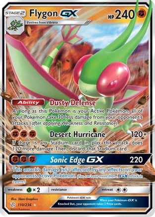 Flygon GX 110 - Holofoil - Ultra Rare
