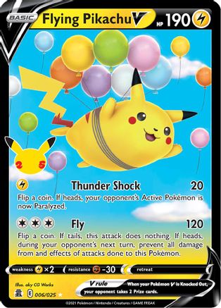 Flying Pikachu V 006 - Holofoil - Ultra Rare