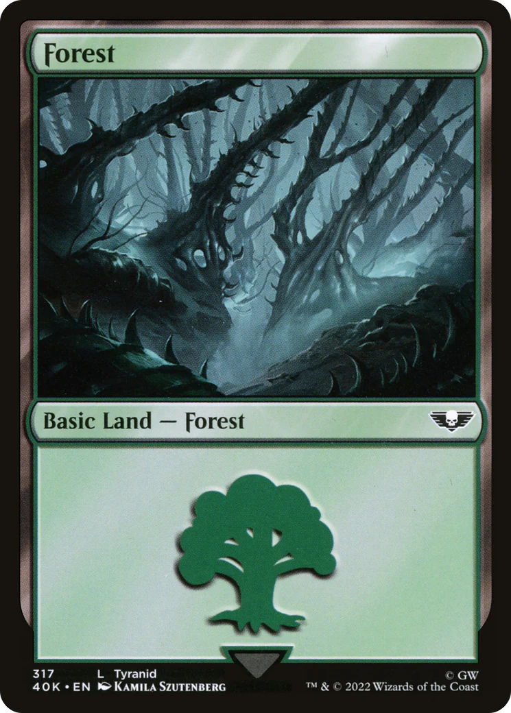 Forest (317) (40K-317) - Warhammer 40,000 Commander
