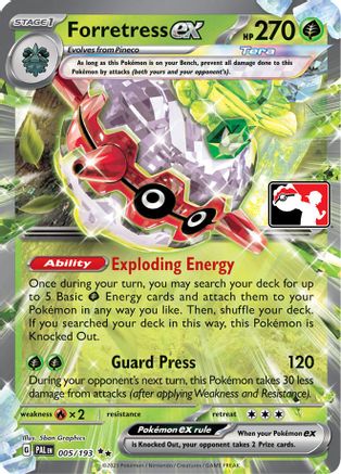 Forretress ex 005 - Holofoil - Double Rare
