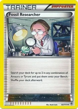 Fossil Researcher (Cosmos Holo) 092/111 - Holofoil - Promo