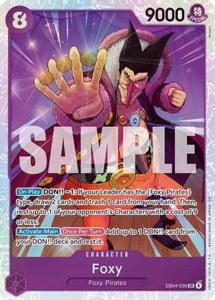 Foxy (EB04-036) - Super Rare