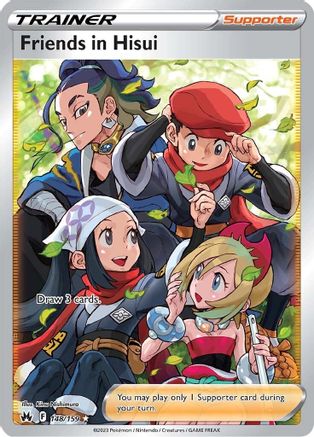Friends in Hisui (Full Art) 148 - Holofoil - Ultra Rare