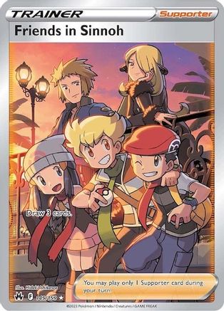 Friends in Sinnoh (Full Art) 149 - Holofoil - Ultra Rare